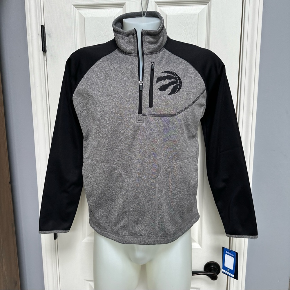 TORONTO RAPTORS Basketball G-III Fleece Lined Hoodie Sweatshirt NBA NEW youth L